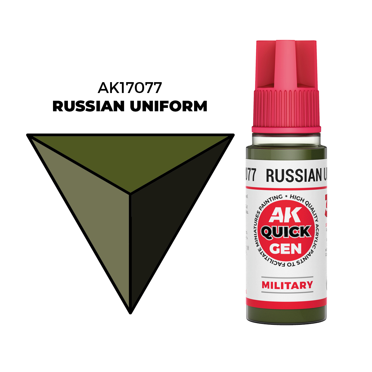 (AK17077) RUSSIAN UNIFORM (18ML) - QUICK GEN COLORS
