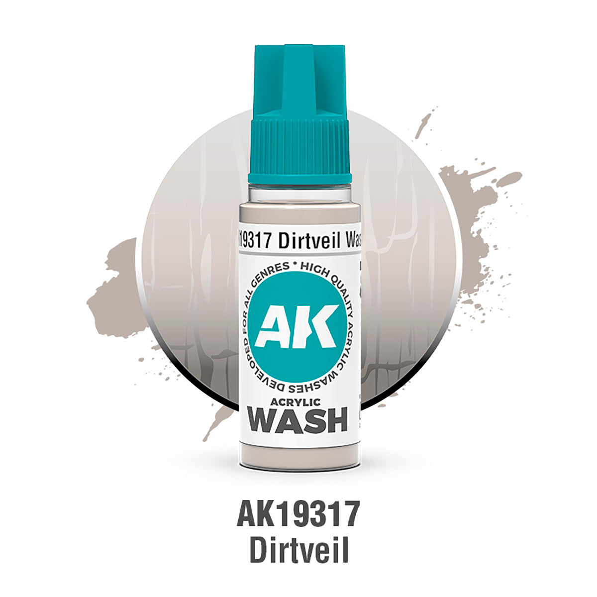 (AK19317) DIRTVEIL WASH (18ML) - ACRYLIC WASH