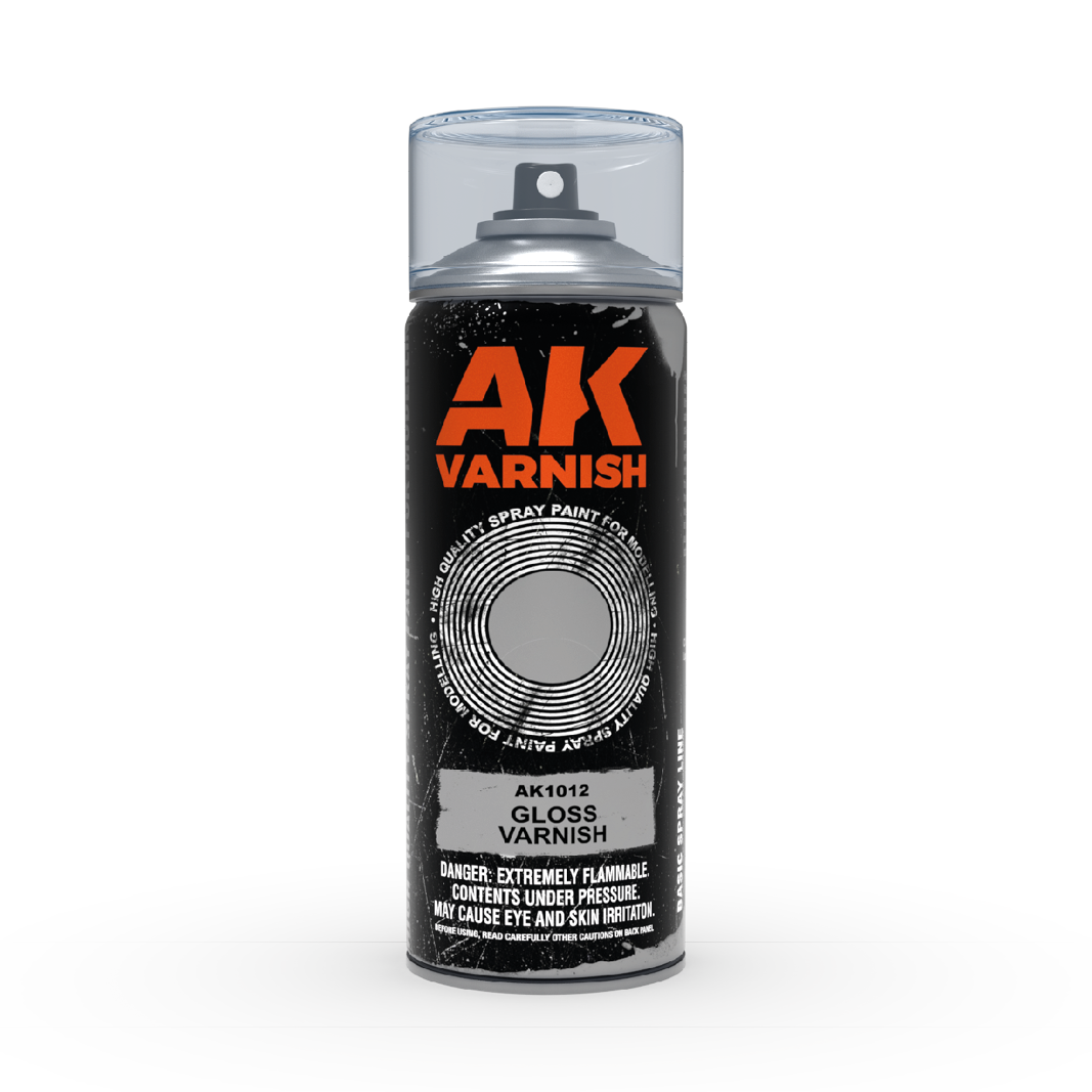 (AK1012) GLOSS VARNISH SPRAY (400ML)