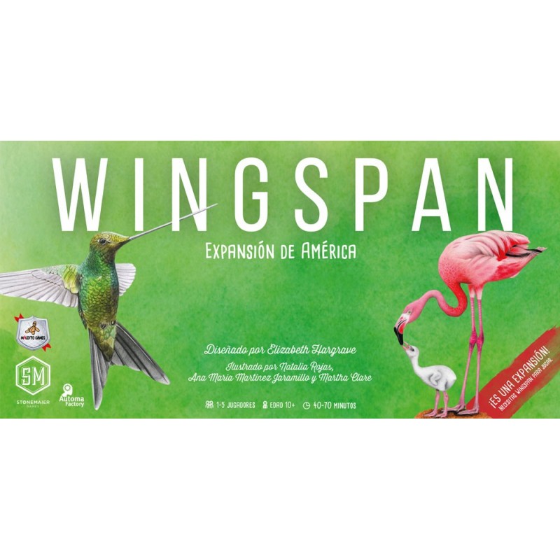WINGSPAN: EXPANSIÓN DE AMÉRICA