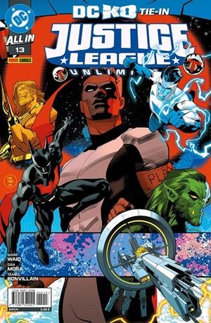 ALL IN JUSTICE LEAGUE UNLIMITED 13 ( DC K.O. TIE-IN )