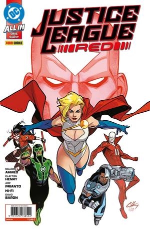 ALL IN JUSTICE LEAGUE RED