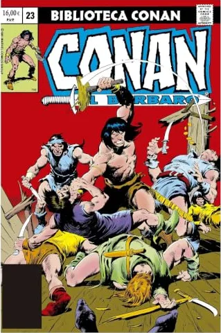 BIBLIOTECA CONAN. CONAN EL BARBARO 23