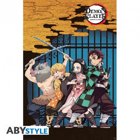 Poster Kimetsu no yaiba - Group  91.5x61cm