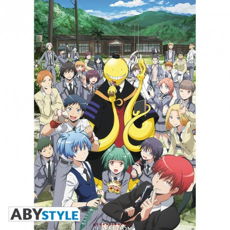 Poster ASSASSINATION CLASSROOM -  "Group" (91.5x61cm)