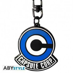 DRAGON BALL - Llavero Capsule Corp emblema
