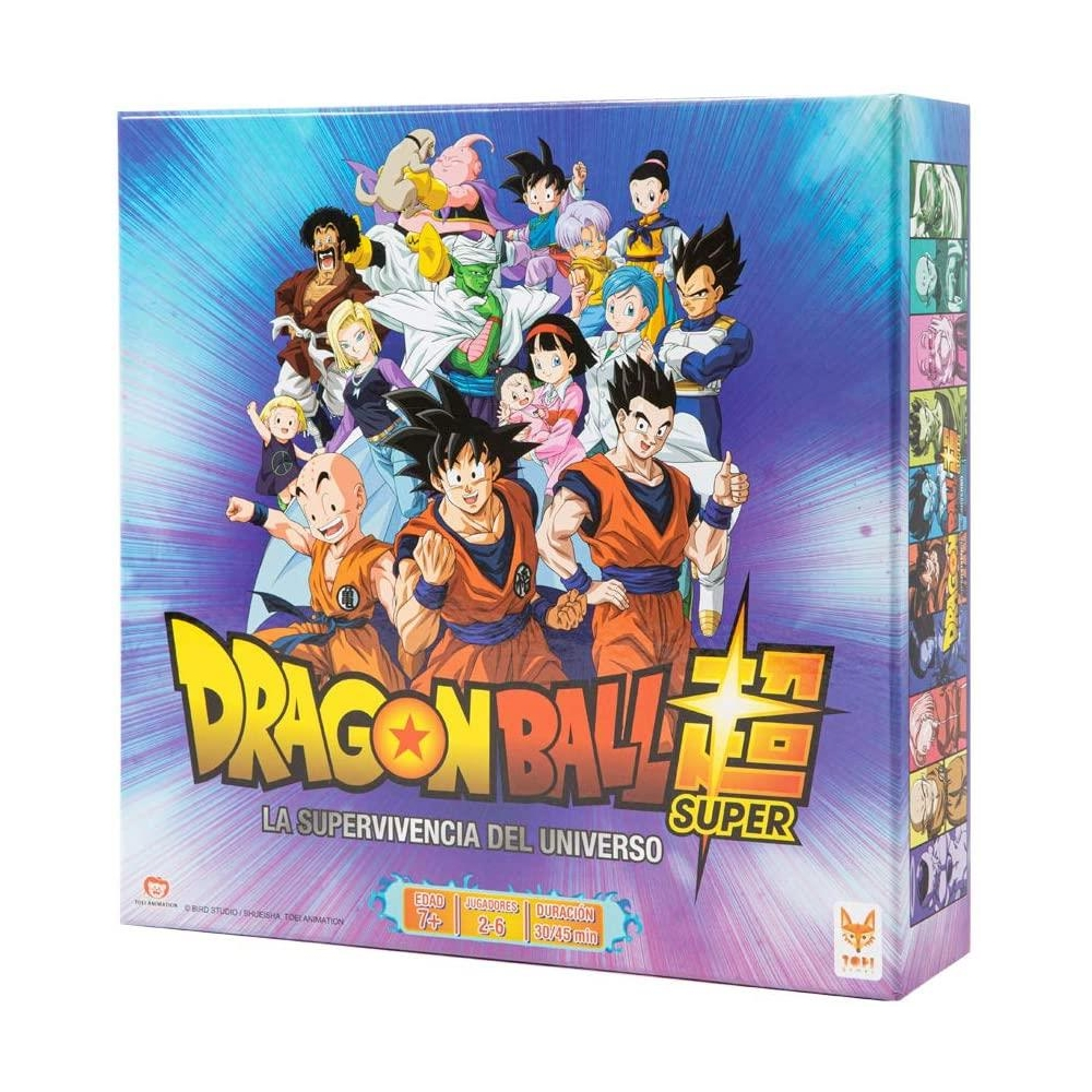 Dragon Ball Super La supervivencia del Univero juego de mesa Bandai