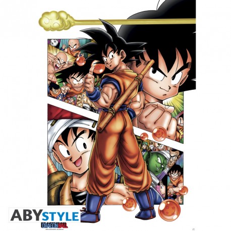 Poster DRAGON BALL - "Son Goku story" (91.5x61cm)