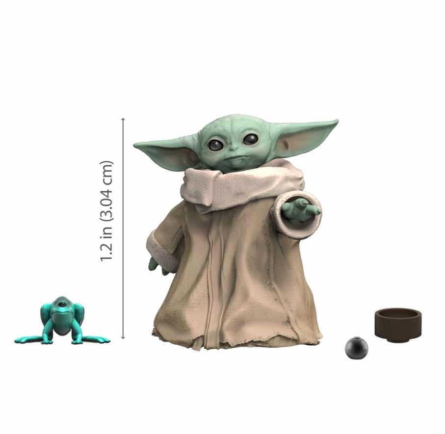 THE CHILD BABY YODA FIGURA 3 4 CM STAR WARS BLACK SERIES