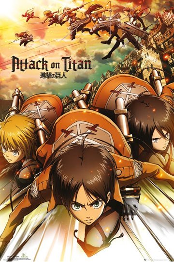 Attack on Titan Poster Attack 61 x 91 cm
