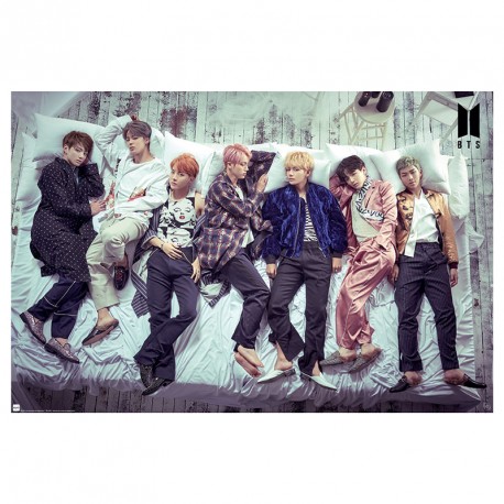 BTS - Poster "Group Bed" (91.5x61)