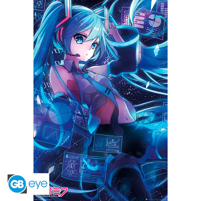 HATSUNE MIKU - Poster "Screen" (91.5x61)