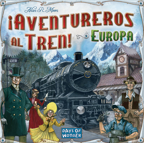 AVENTUREROS AL TREN - EUROPA - JUEGO DE TABLERO