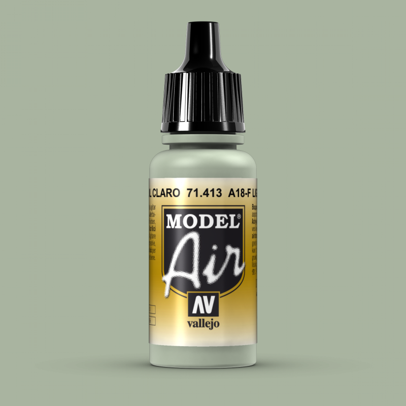 VALLEJO MODEL AIR 413-17ML. A-18F AZUL CLARO 71413