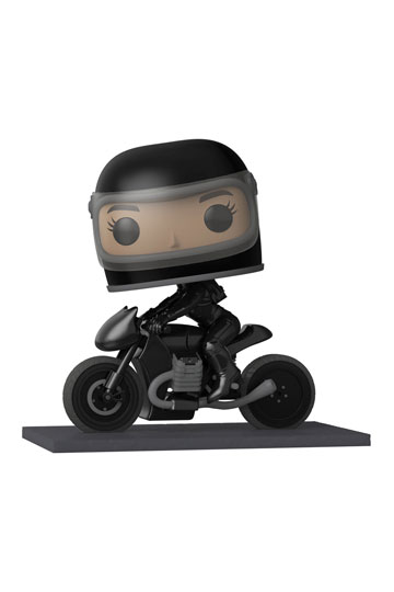 Batman POP! Rides Deluxe Vinyl Figura Selina  Kyle on Motorcycle 15 cm