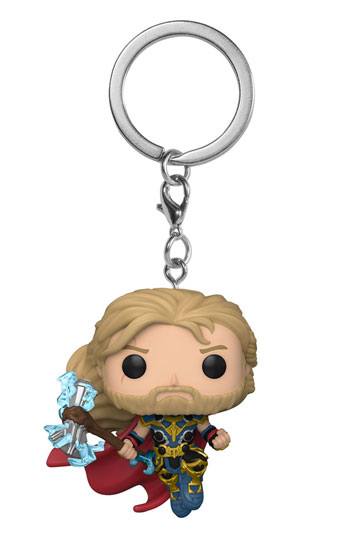 Thor: Love & Thunder Llaveros Pocket POP! Vinyl Thor 4 cm
