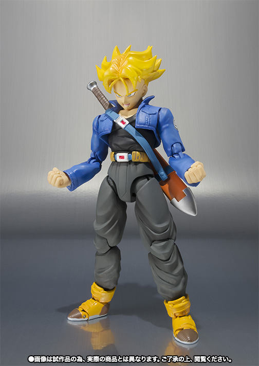 SUPER SAIYAN TRUNKS PREMIUM COLOR EDITION FIG 14 CM DRAGON BALL Z SH FIGUARTS