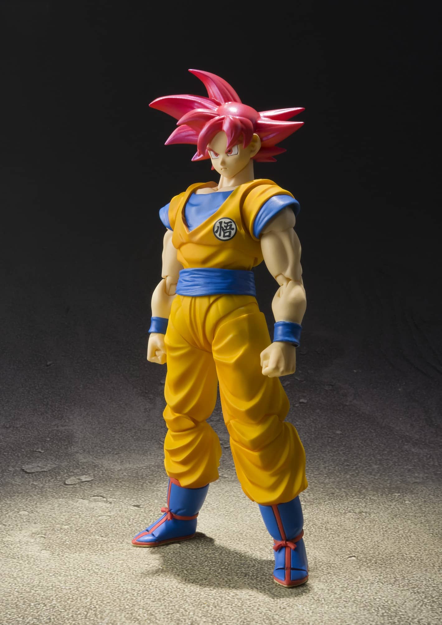 SUPER SAIYAN GOD SON GOKU FIGURA 14 CM DRAGON BALL SUPER SH FIGUARTS