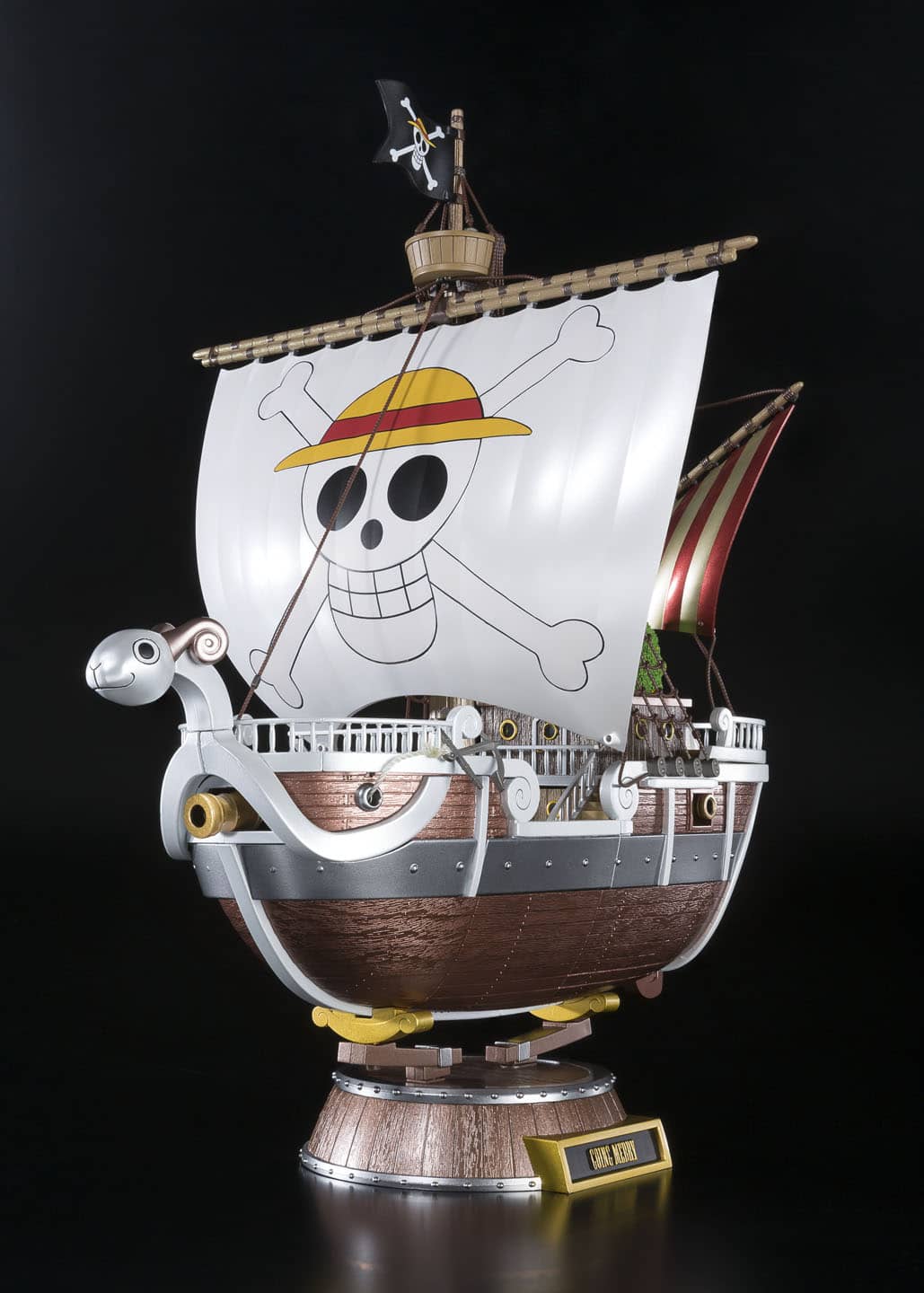 GOING MERRY 20TH ANNIVERSARY METALLIC COLOR VER. REPLICA 28 CM ONE PIECE CHOGOKIN