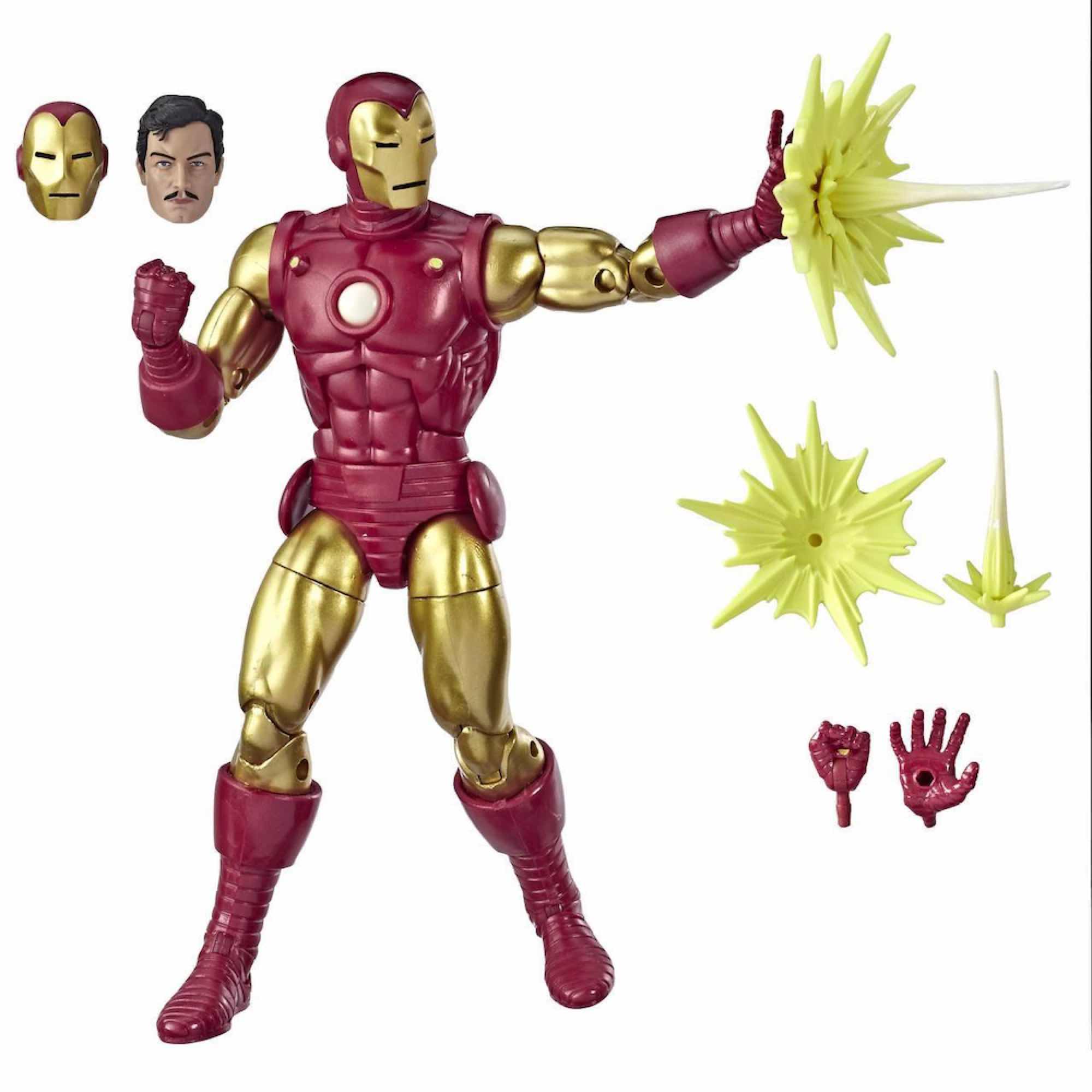 IRON MAN VER. ALEX ROSS FIGURA 15 CM MARVEL LEGENDS 80TH ANNIVERSARY E6346E48