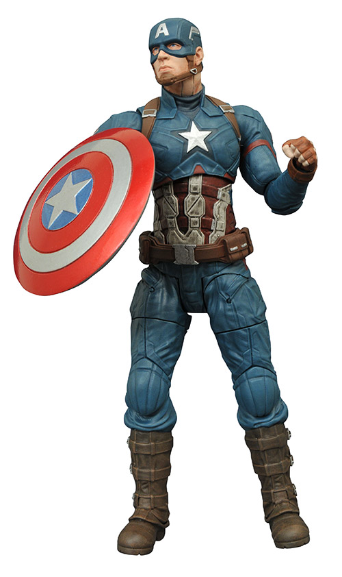 CAPITAN AMERICA FIGURA 18 CM MARVEL SELECT CIVIL WAR MOVIE