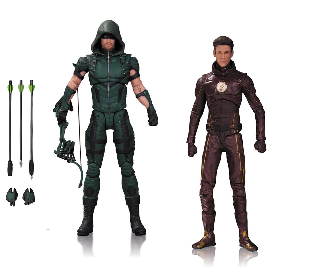 ARROW Y FLASH FIGURAS 17 CM TV SERIE 2 PACK DC COMICS