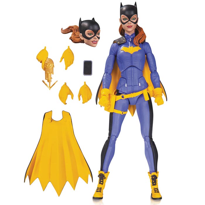 BATGIRL OF BURNSIDE CON MOTO DELUXE FIGURA 18 CM BATMAN UNIVERSO DC