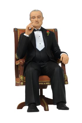 VITO CORLEONE FIGURA 18 CM THE GODFATHER MOVIE ICONS