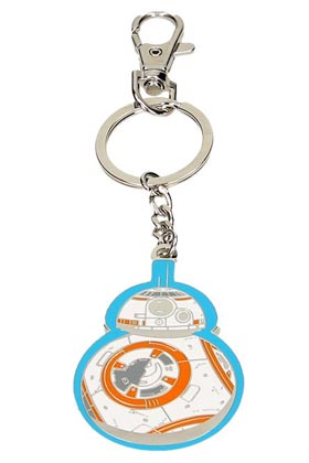 BB-8 BORDE AZUL LLAVERO METAL STAR WARS EP7