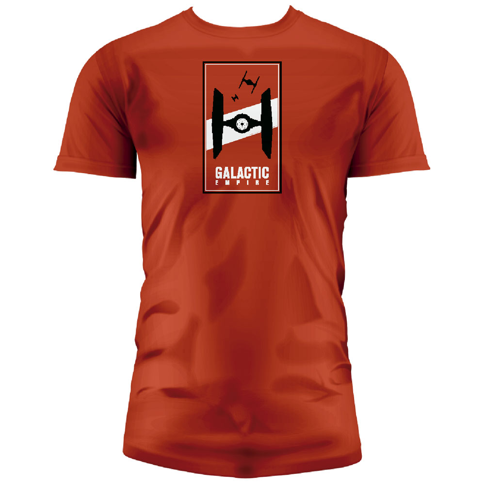 GALACTIC EMPIRE CAMISETA ROJA CHICO T-L STAR WARS