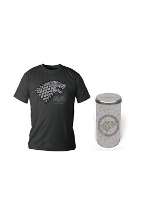 MAPA CAMISETA NEGRA CHICO T-L EDICION DELUXE GAME OF THRONES