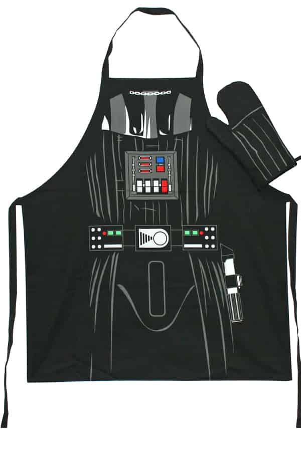 DARTH VADER DELANTAL Y MANOPLA STAR WARS
