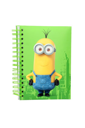KEVIN LIBRETA CON LUZ Y SONIDO MINIONS