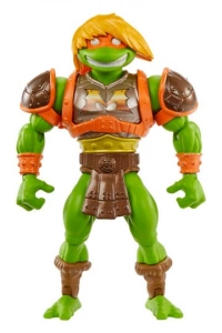 MOTU x TMNT: Turtles of Grayskull Figura Michelangelo 14 cm