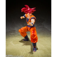 SUPER SAIYAN GOD SON GOKU SAIYAN GOD INSTILLED WITH THE LIGHT OF RIGHTEOUS HEARTS VER. FIG. 14 CM DRAGON BALL SUPER SH FIGUARTS