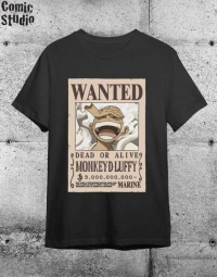CAMISETA ONE PIECE GEAR 5 WANTED TALLA L