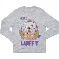 PIJAMA ONE PIECE LUFFY GEAR 5 GRIS/MARINO TALLA 10