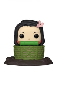 Demon Slayer: Kimetsu no Yaiba POP! Deluxe Vinyl Figura Nezuko Kamado in Basket Exclusive Edition 9 cm