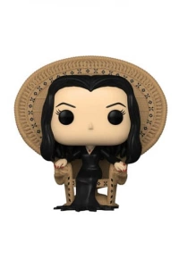 Addams Family POP! Deluxe Vinyl Figura Morticia in Chair 10 cm