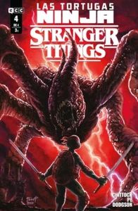 Las Tortugas Ninja/Stranger Things núm. 4 de 4