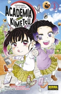 GUARDIANES DE LA NOCHE. ACADEMIA KIMETSU 03