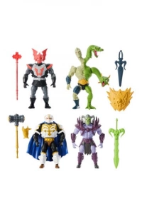 Masters of the Universe Origins Pack de 4 Figuras heo exclusive 14 cm