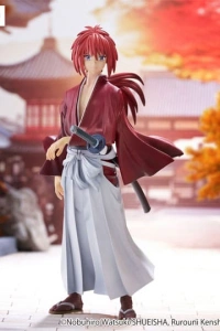Rurouni Kenshin: Meiji Kenkaku Romantan Estatua PVC Trio-Try-iT Kenshin Himura 19 cm