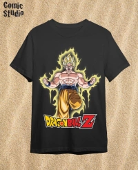 CAMISETA DBZ GOKU SUPER SAIYAN NEGRO- TALLA M