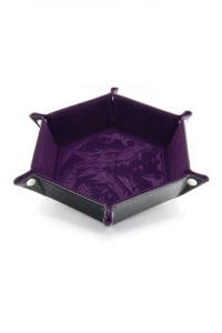 CritStones Bandeja plegable para dados Dragon Skin Edition Purple