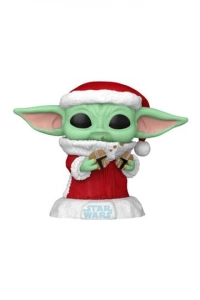 Star Wars: Mandalorian POP! Vinyl Figura Holiday Grogu 9 cm