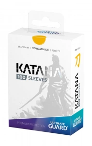 ULTIMATE GUARD: KATANA STANDARD SIZE (100) - YELLOW