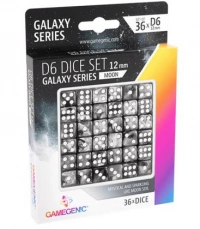 GAMEGENIC: Moon D6 Dice Set 12 mm (36 pcs)