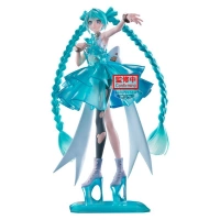 Hatsune Miku Estatua PVC Clearluxe Emerald Gem 28 cm