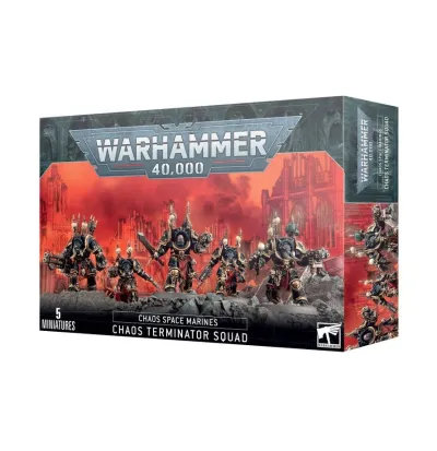 (43-19) 40K: Chaos Space Marines - Chaos Terminator Squad